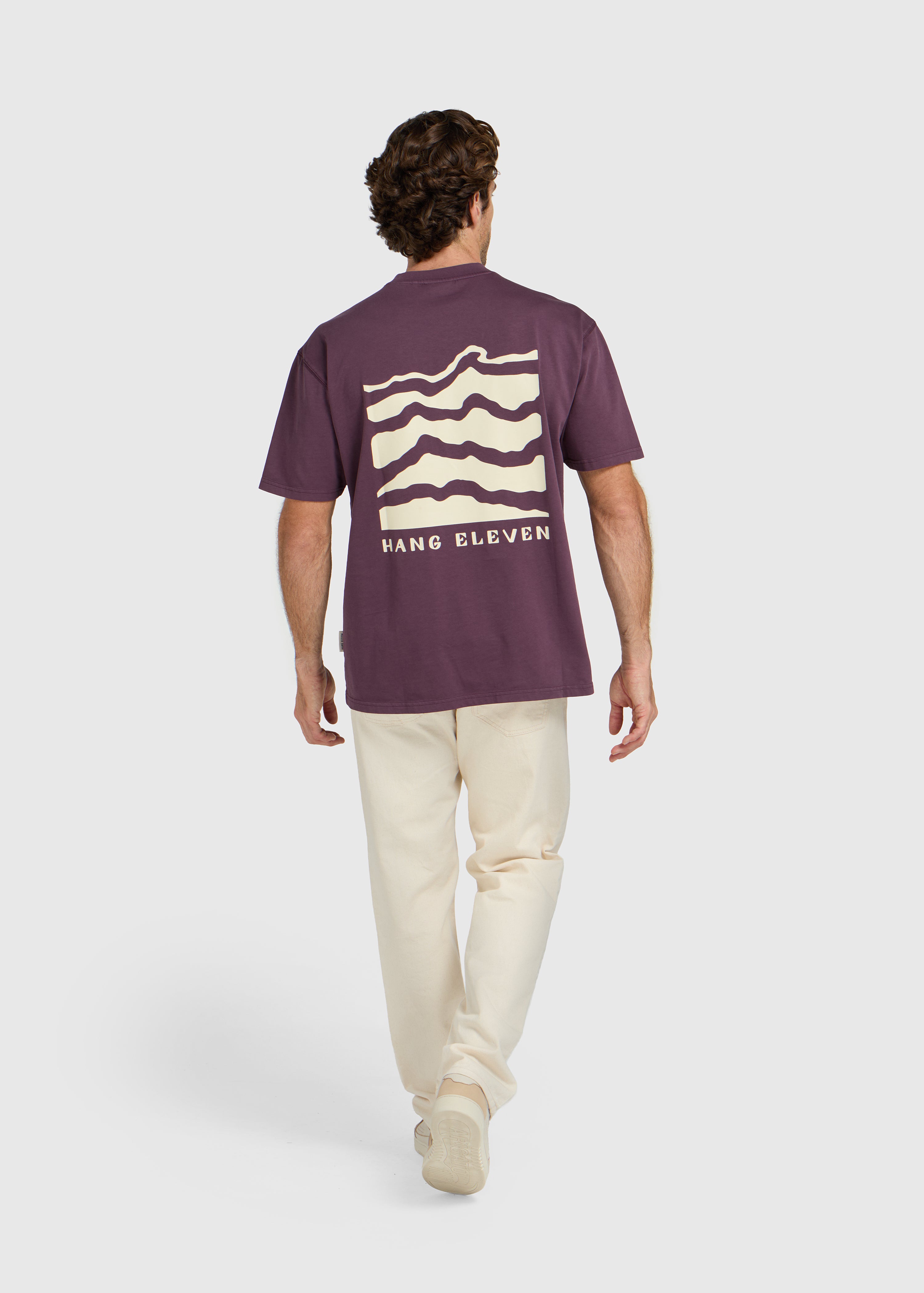 Structure tee - Purple