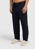 The Pleated Pants - Navy Blue