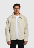 Cozy Borg Jacket - Sand