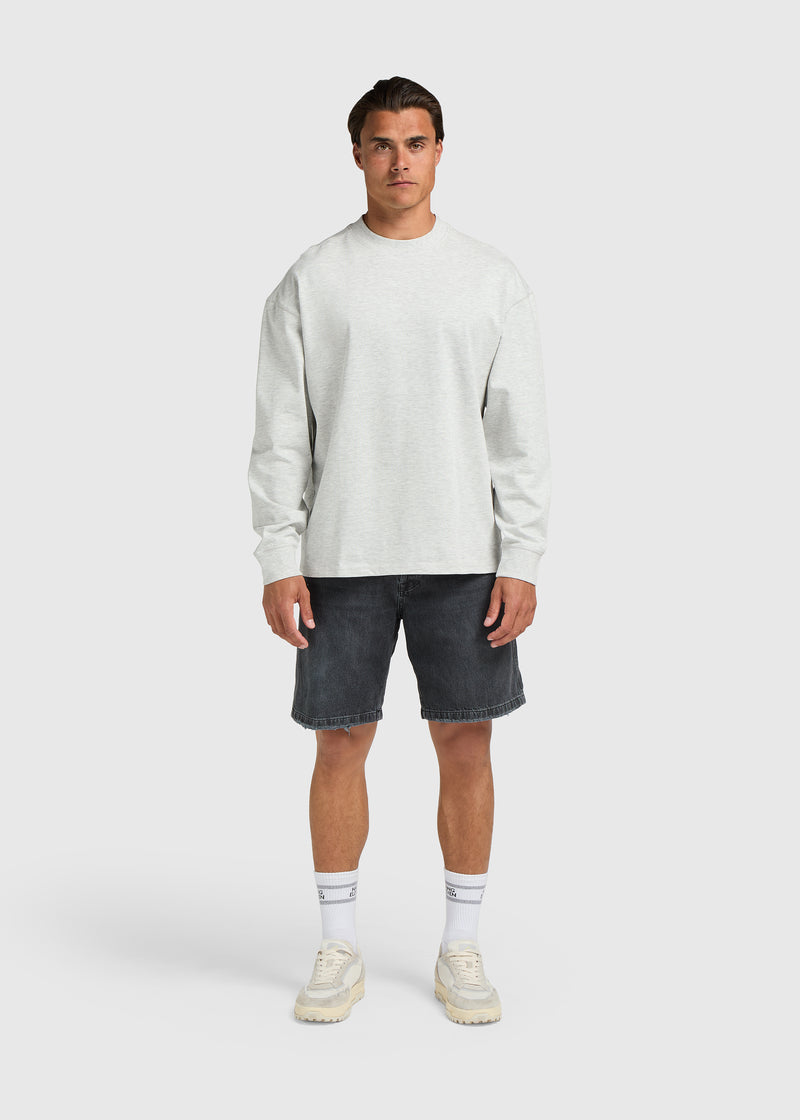 Premium Longsleeve - Grey Melee