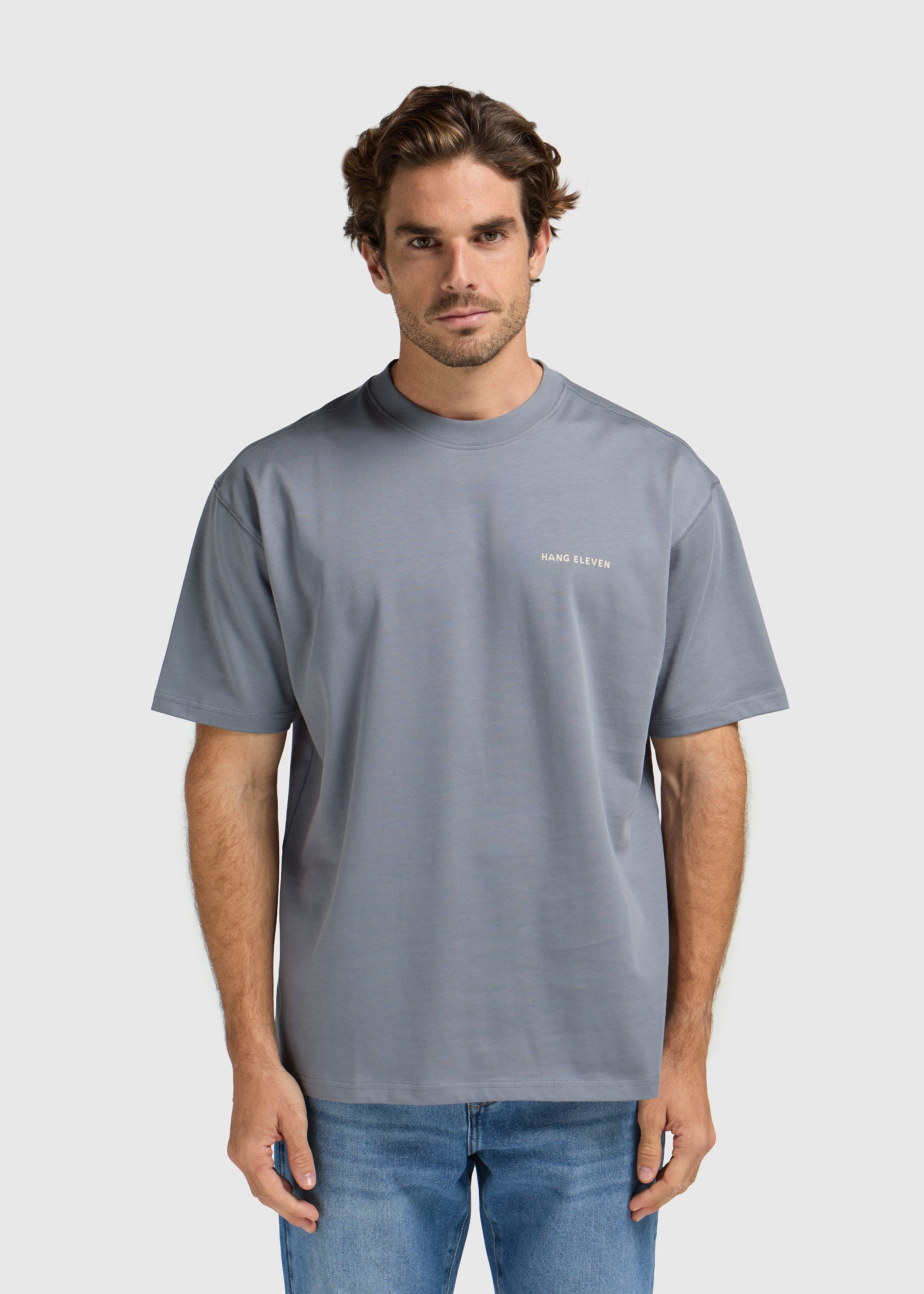 HNGLVN Tee - Stone Grey