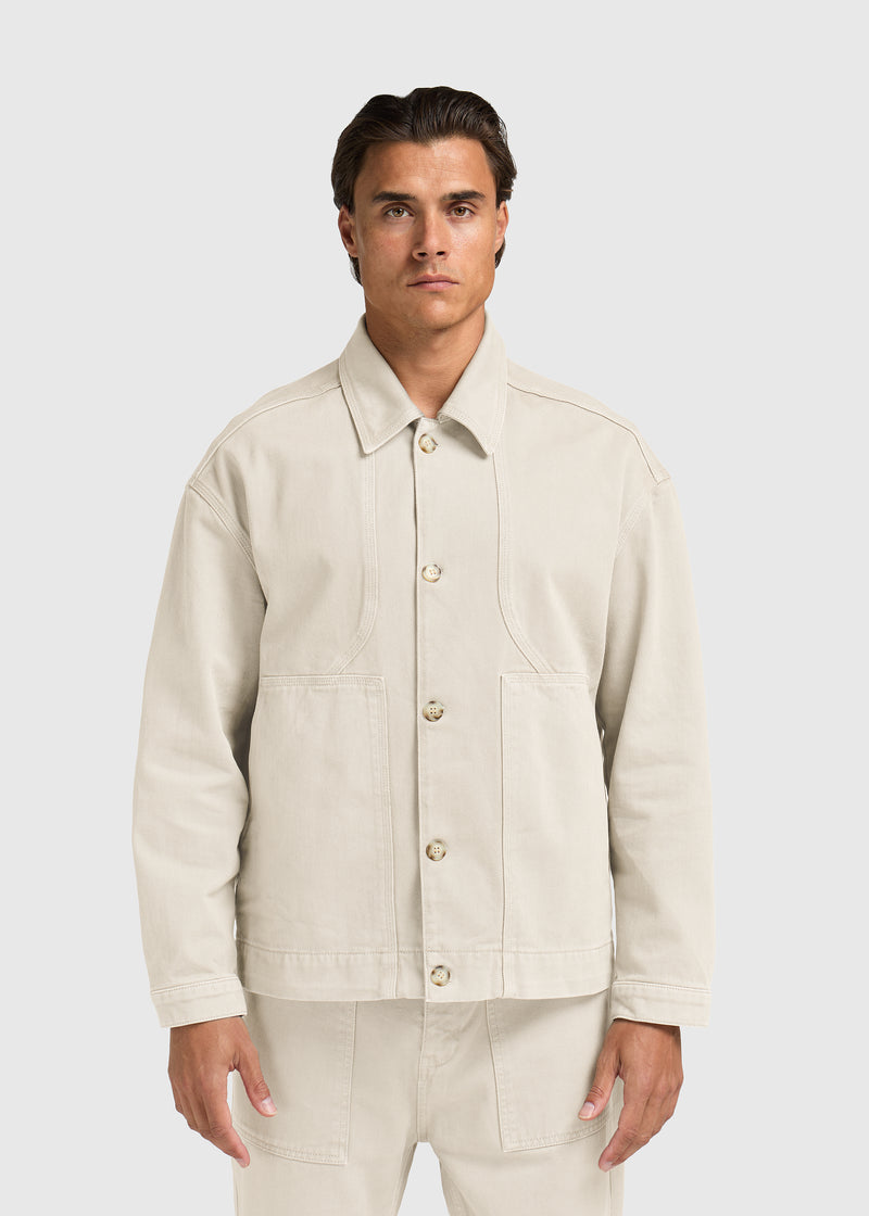 Worker Overshirt - Sand