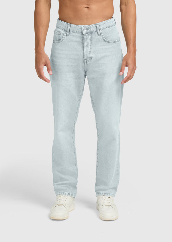 The Clean Straight Jeans - Oxy Blue