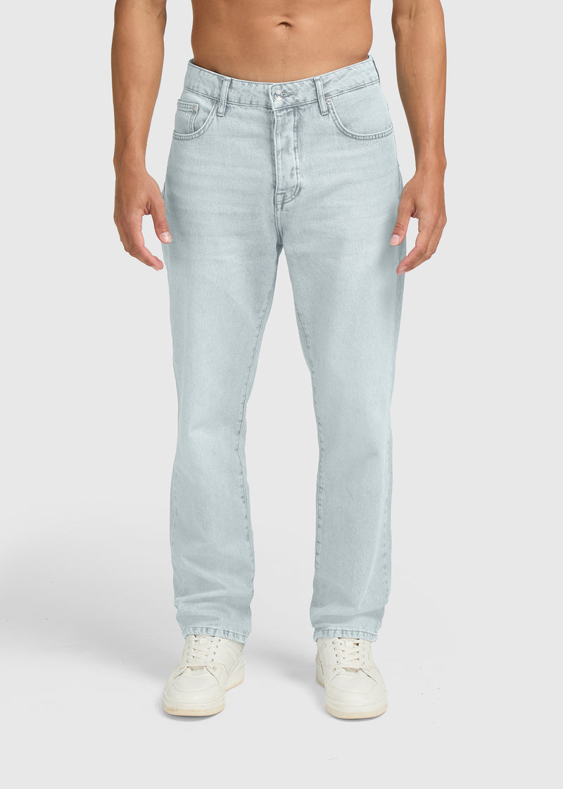 The Clean Straight Jeans - Oxy Blue