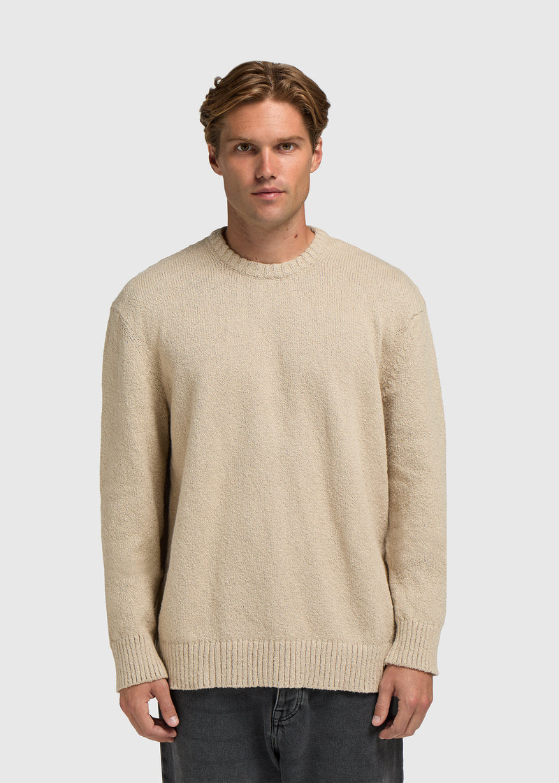 Premium Knit Crewneck - Khaki