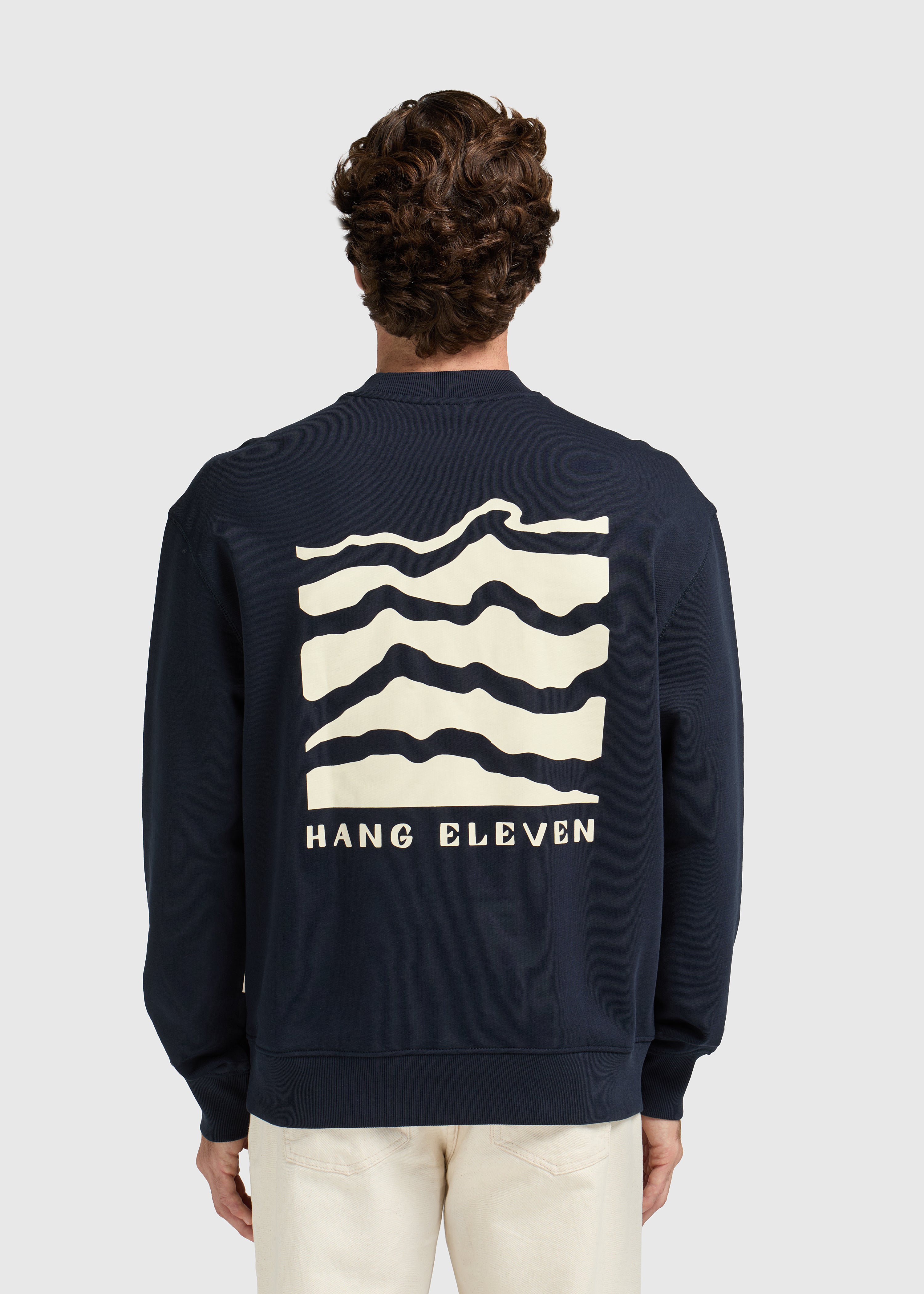 Structure Crewneck - Navy