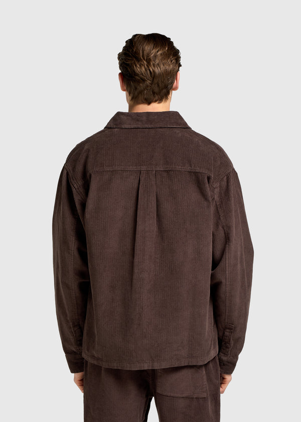 The Corduroy Overshirt - Brown