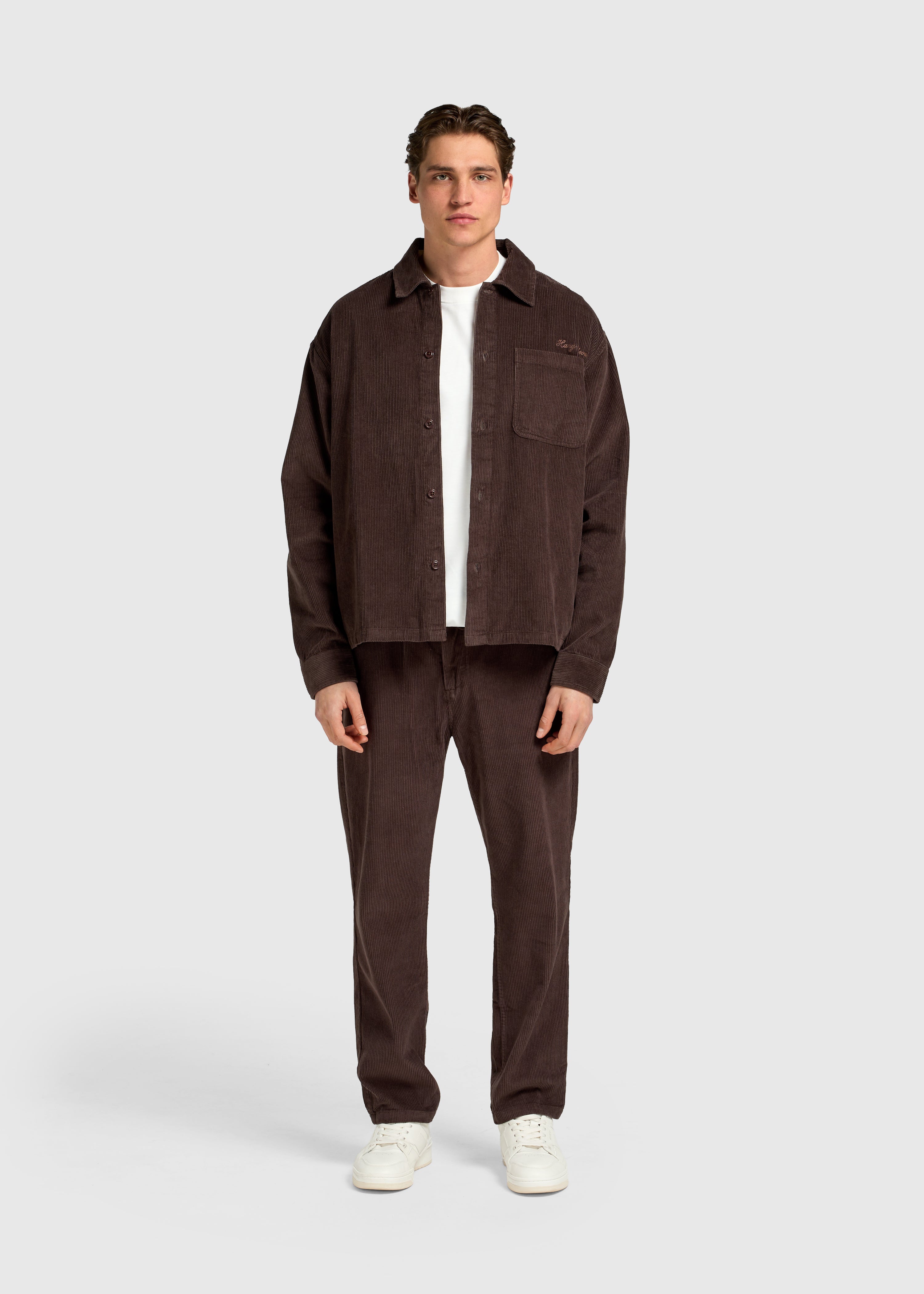 The Corduroy Overshirt - Brown
