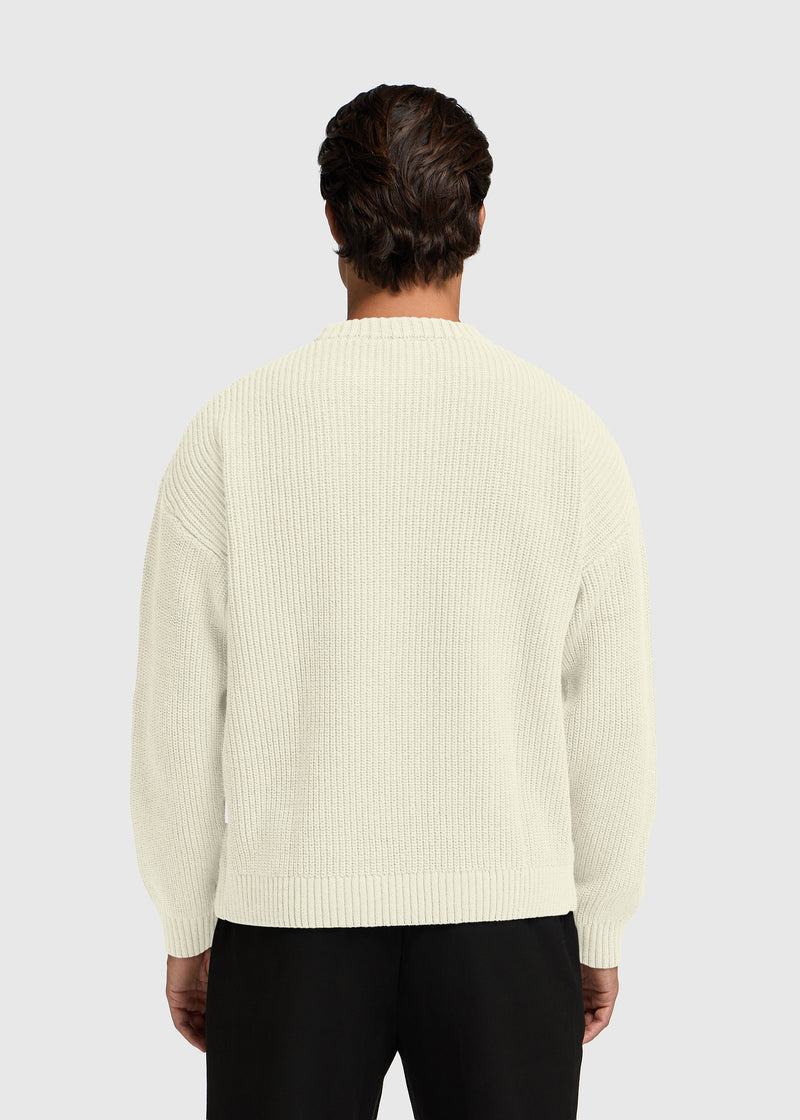 Clean Cable Knit - Light Sand