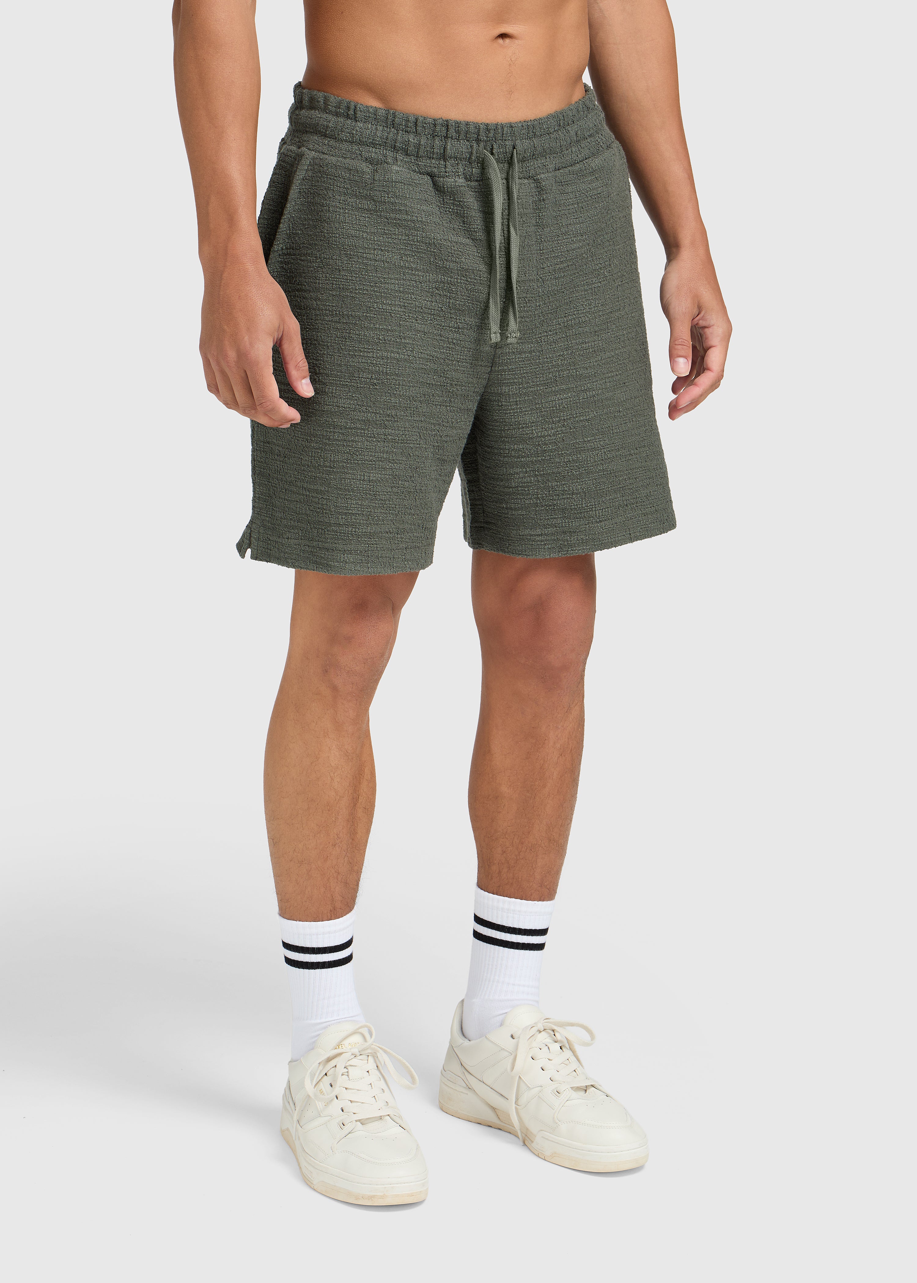 Boucle Short - Olivgrün