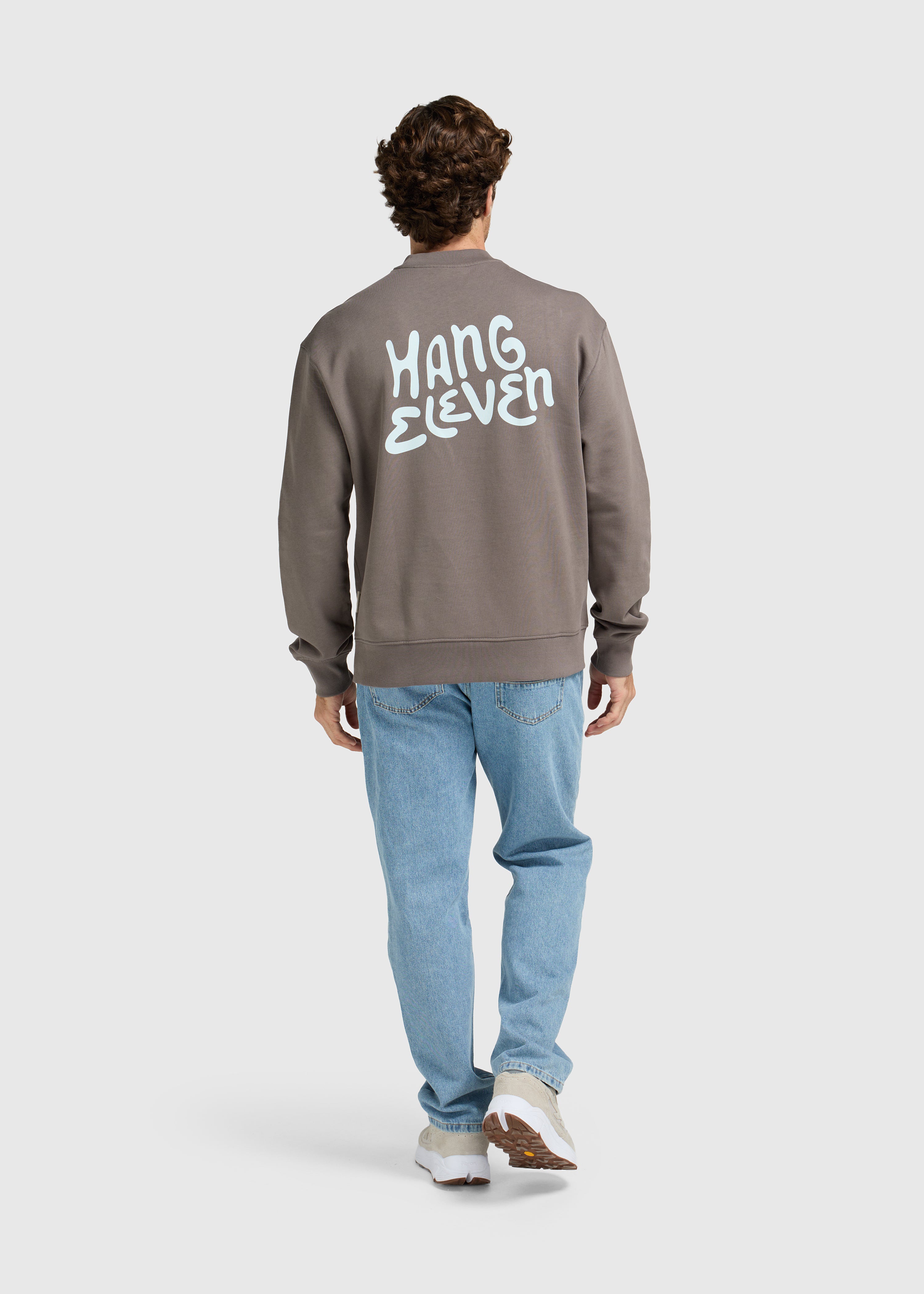 Brand Crewneck - Dark grey