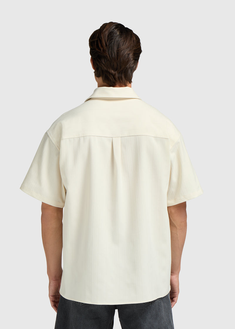 Jacquard Summer Shirt - Sand