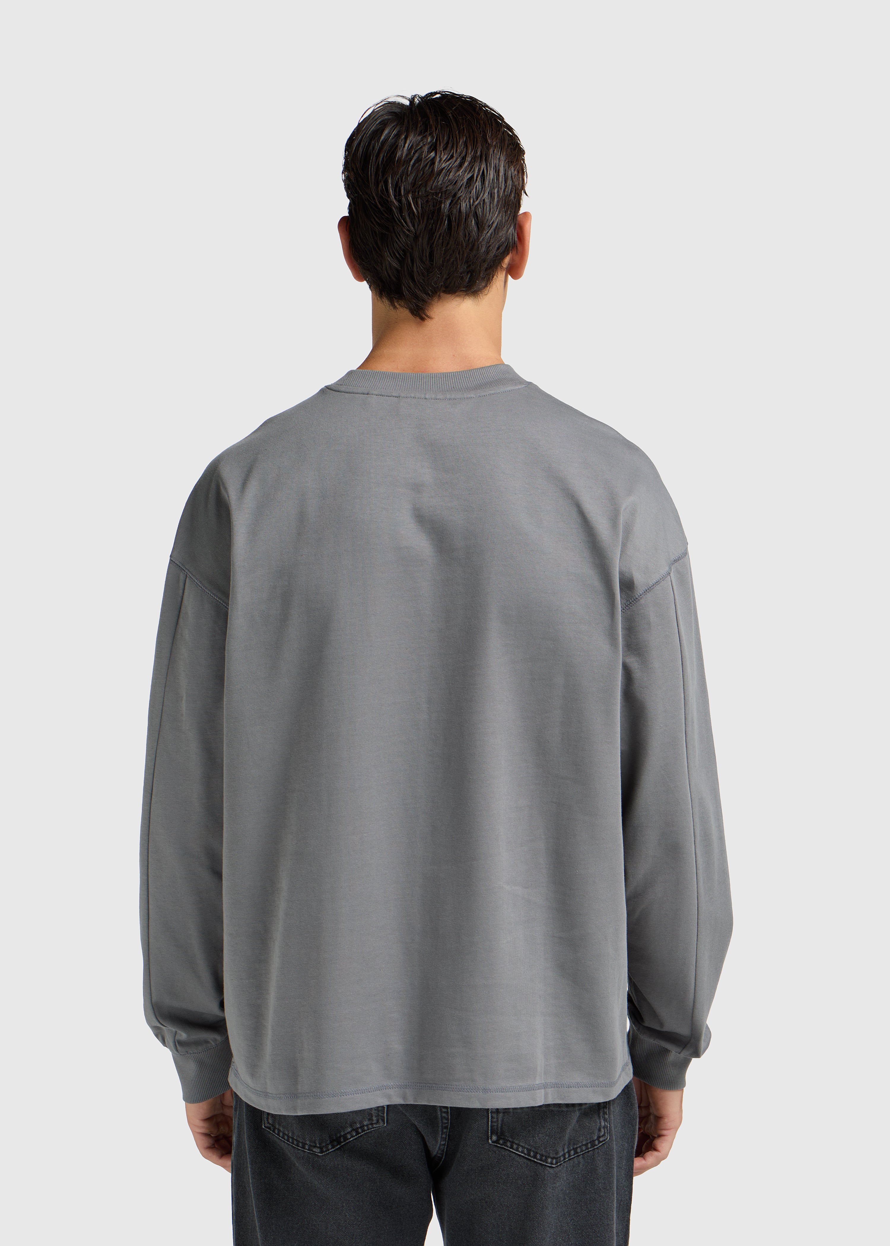 Heavy City Longsleeve - Ash Grey