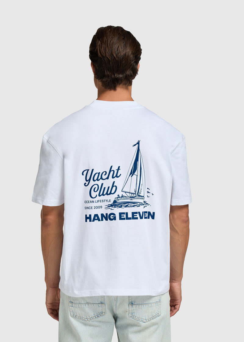 Yacht Club Tee - White