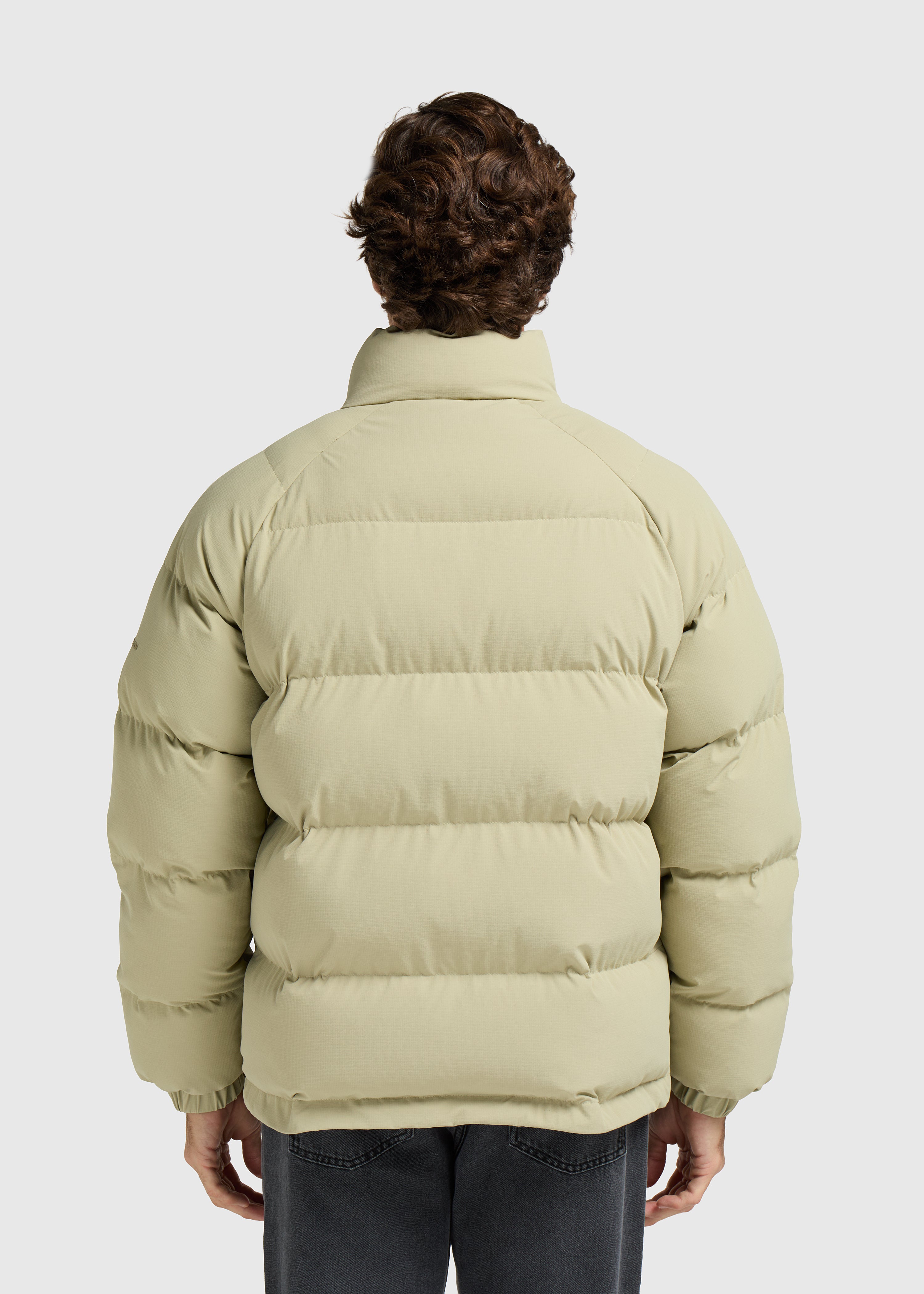 Ripstop Puffer Jacket - Slate Green