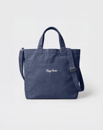 Washed Logo Bag - Ombré-Blau