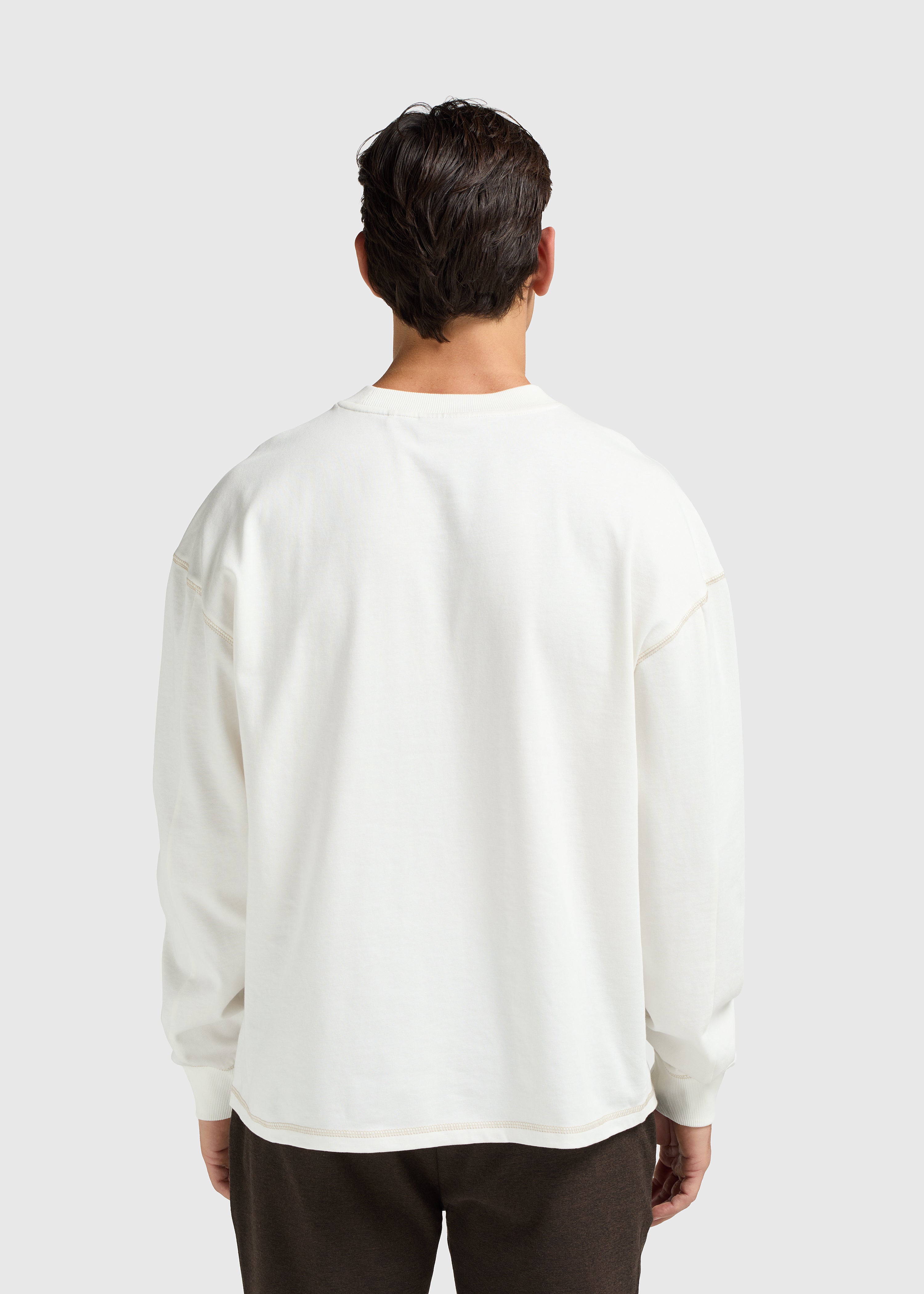 Clean Heavy Longsleeve - Off White