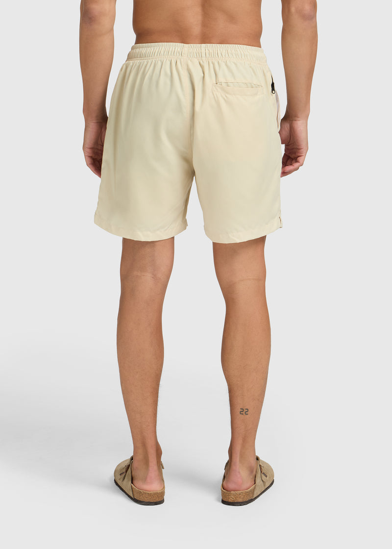 Solid Swim Short - Sand
