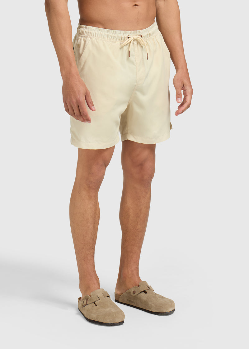 Solid Swim Short - Sand