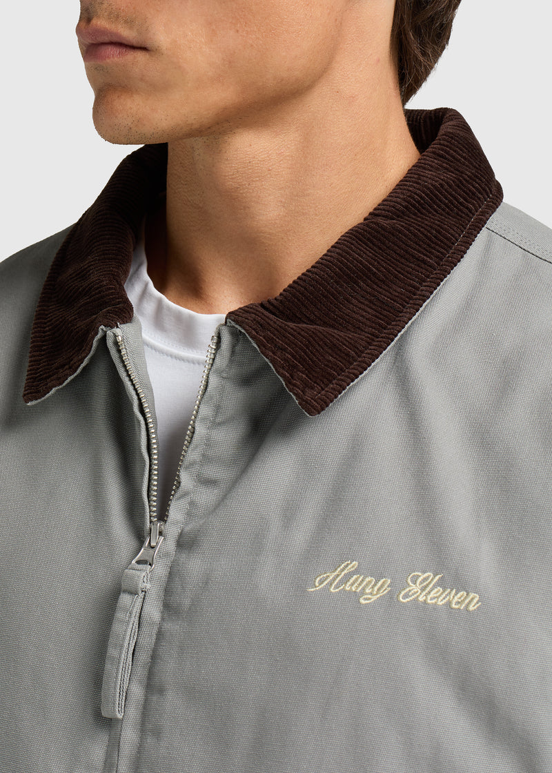 Premium Arbeiterjacke - Gewaschenes Grau