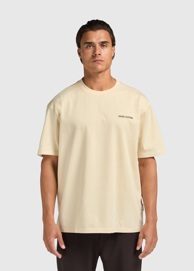 T-shirt Off Grid - Sable