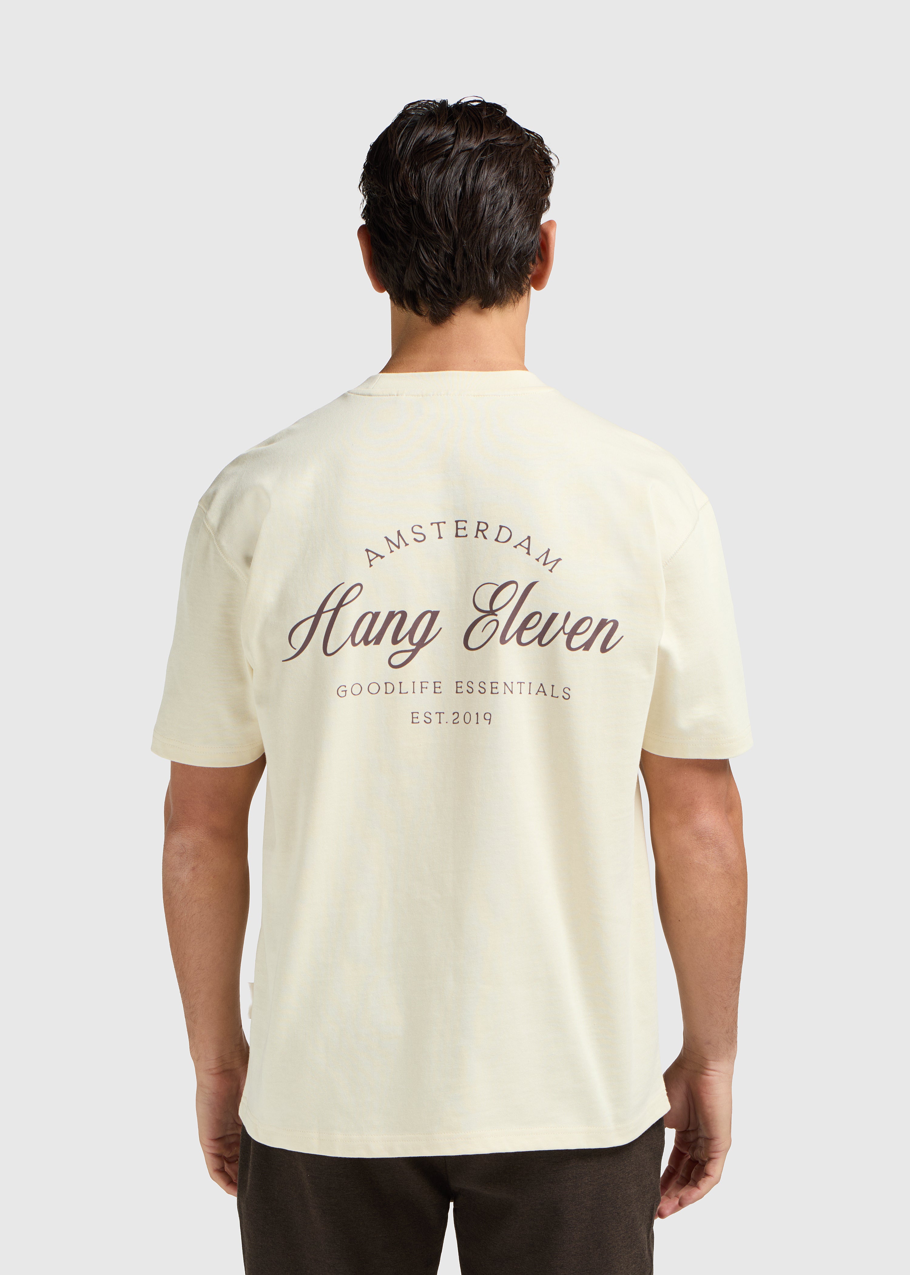 Refined Tee - White Sand