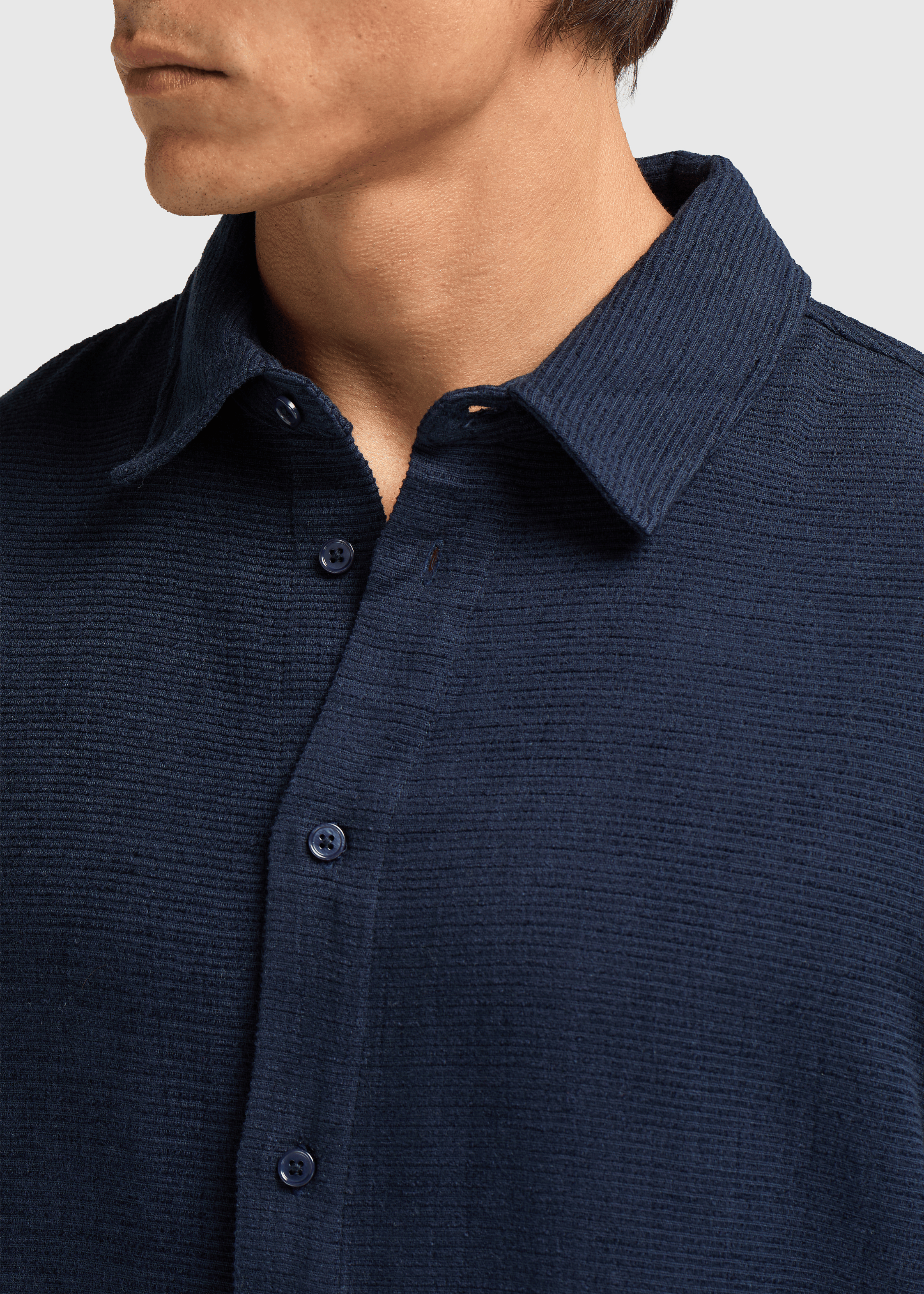 Sam Shirt - Navy Blue