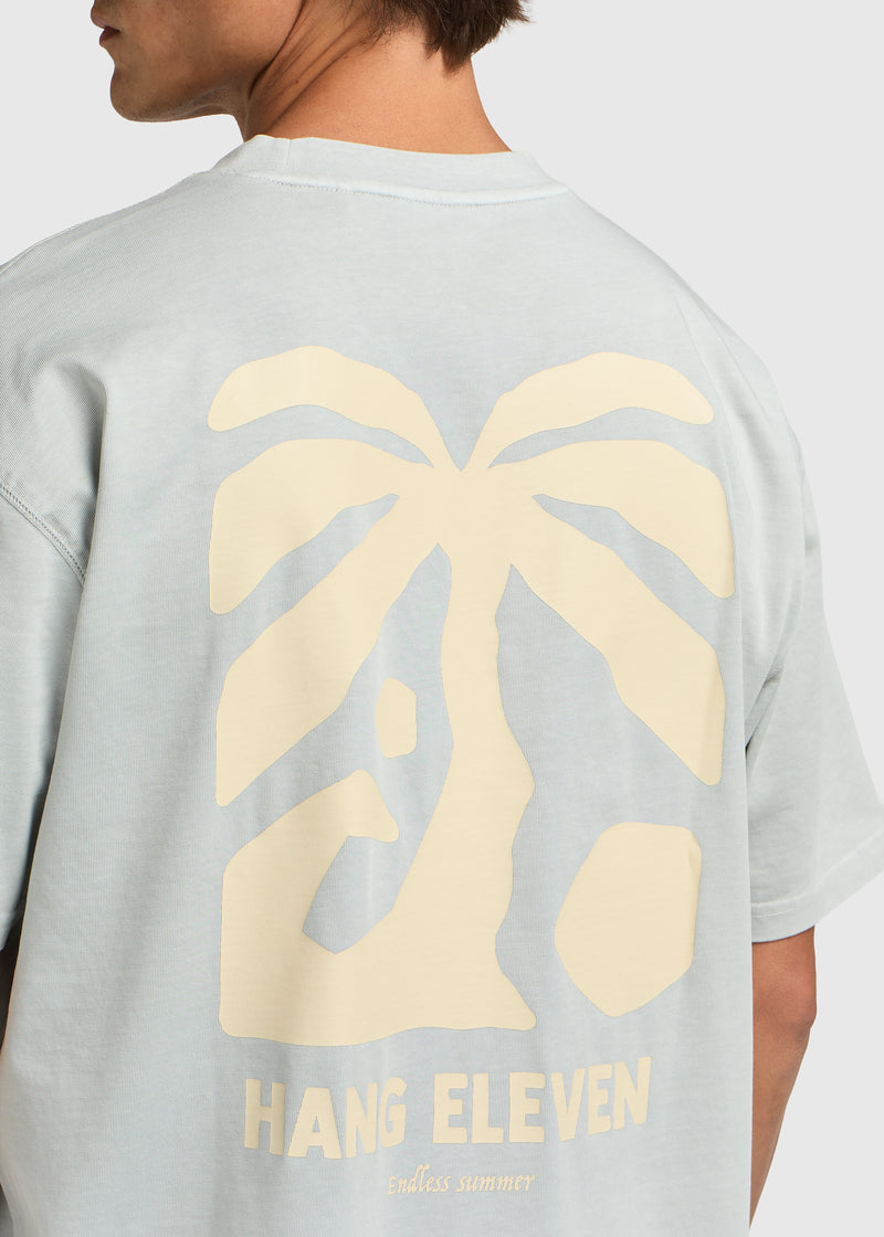Washed Sunburn tee - Light Blue