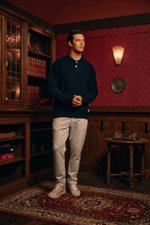 Heavy Structure Polo - Navy Blue