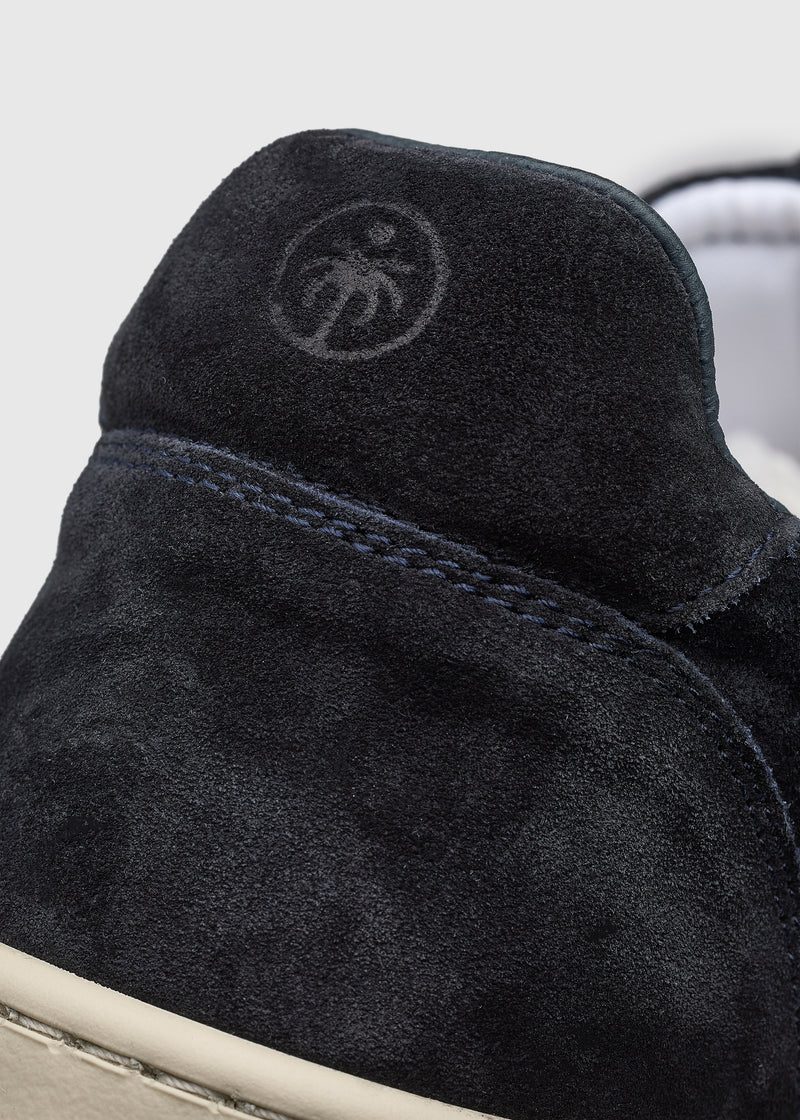 Premium Suède Sneaker - Navy Blue