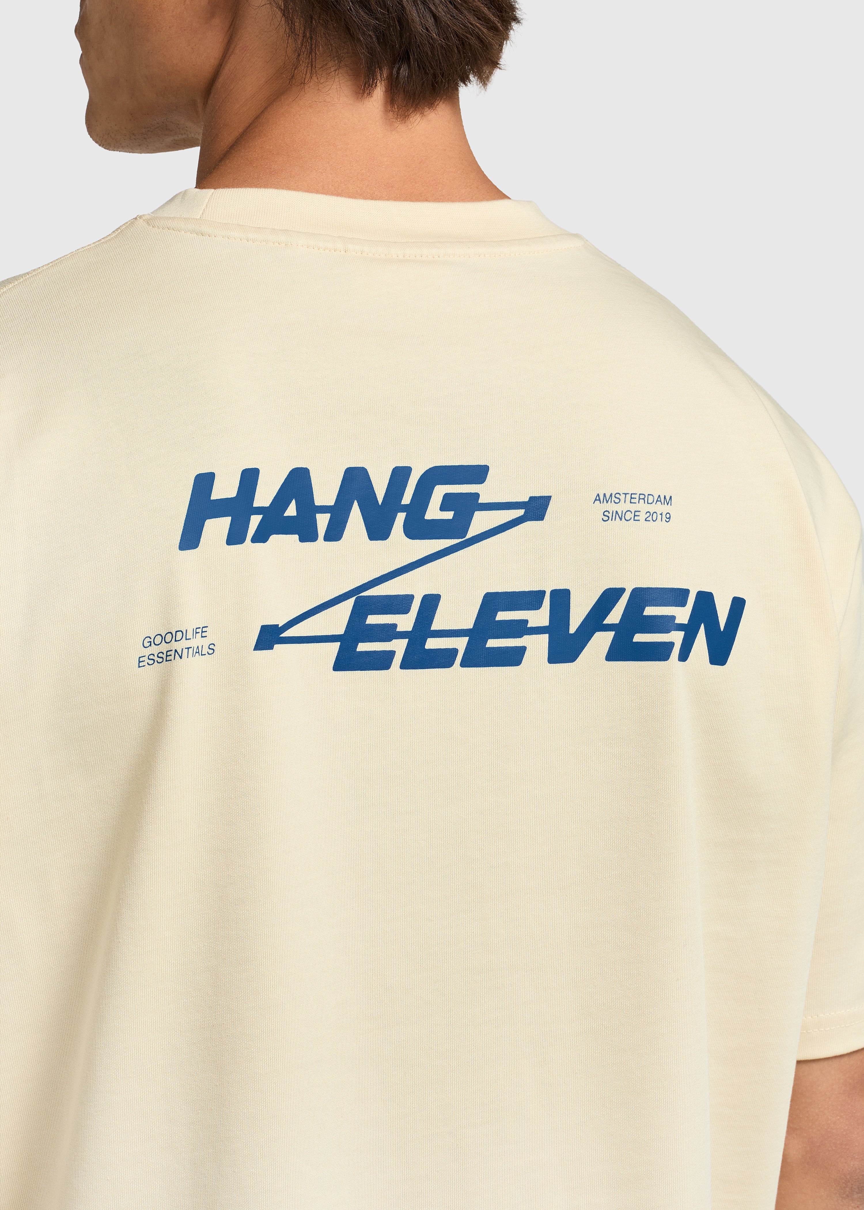 Zigzag Tee - White Sand