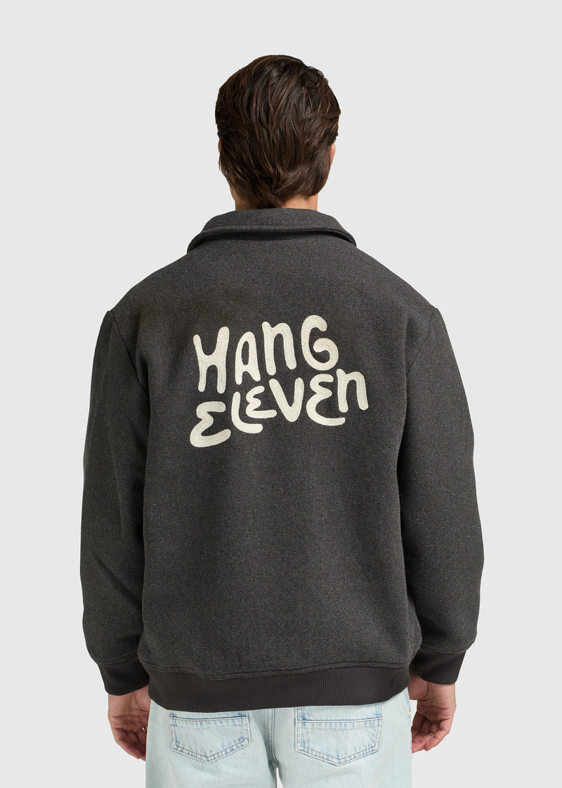 Varsity Jacket - Dark Grey