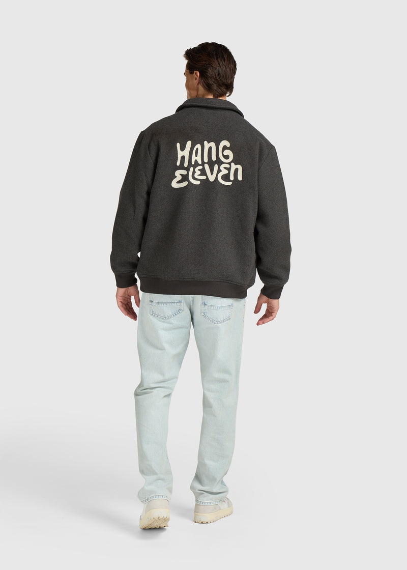 Varsity Jacket - Dark Grey