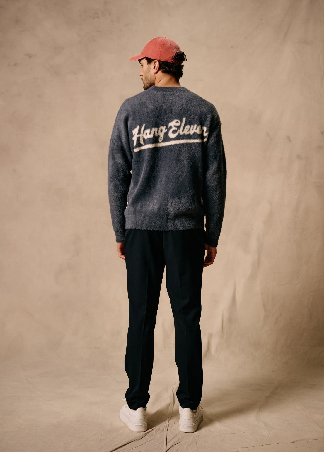 Hairy Brand Crewneck - Navy