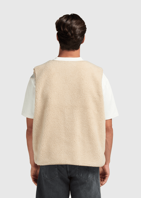 Premium Teddy Vest - Sand