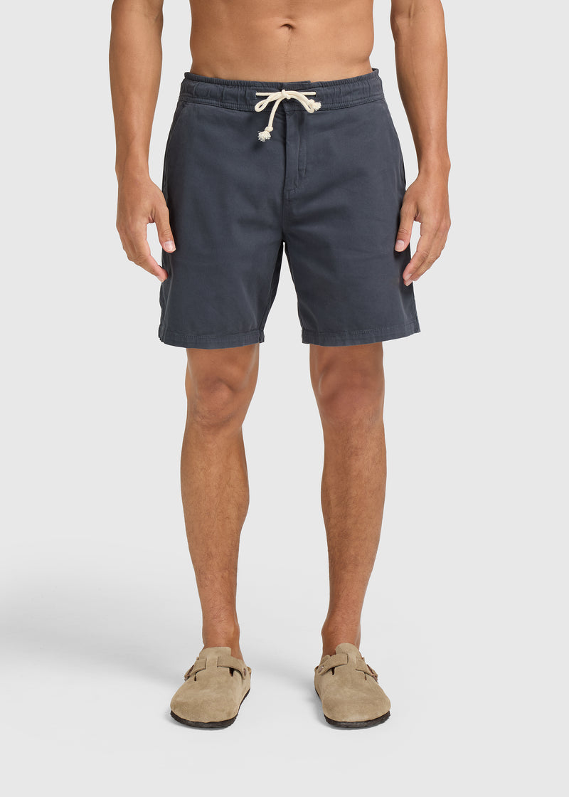 Short chino de plage - Bleu marine