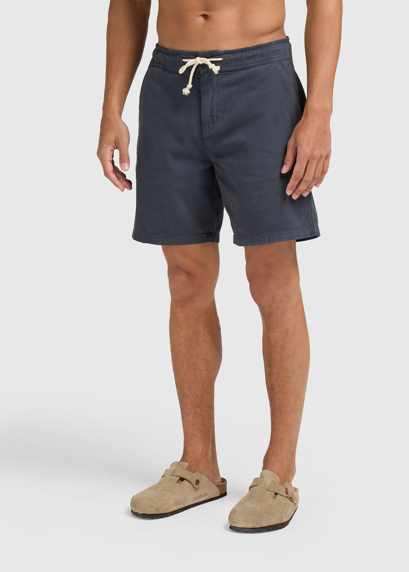 Short chino de plage - Bleu marine