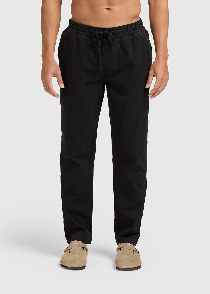 The Washed Chino - Black