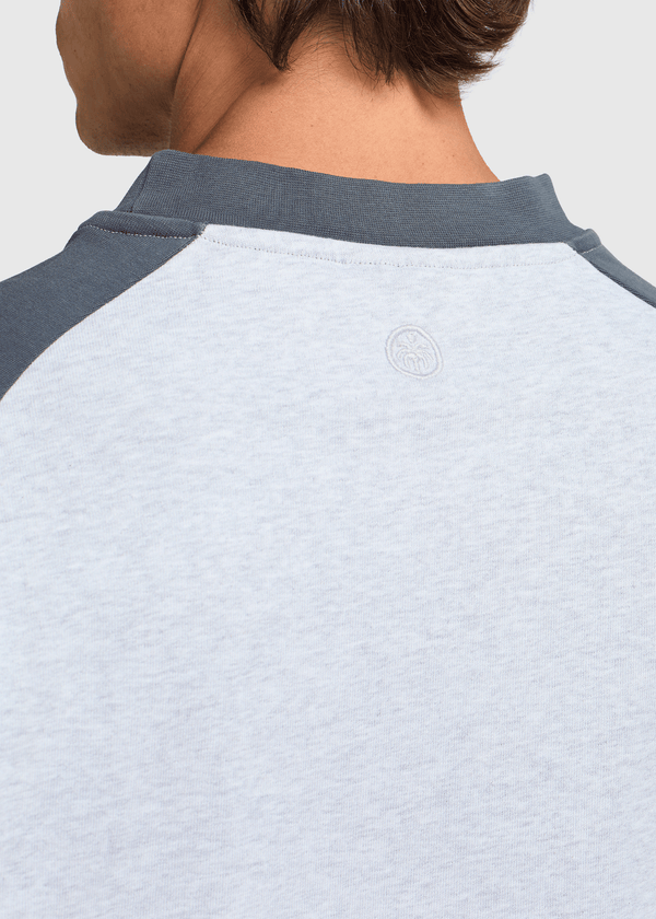 Colour Block Longsleeve - Ombre Blue