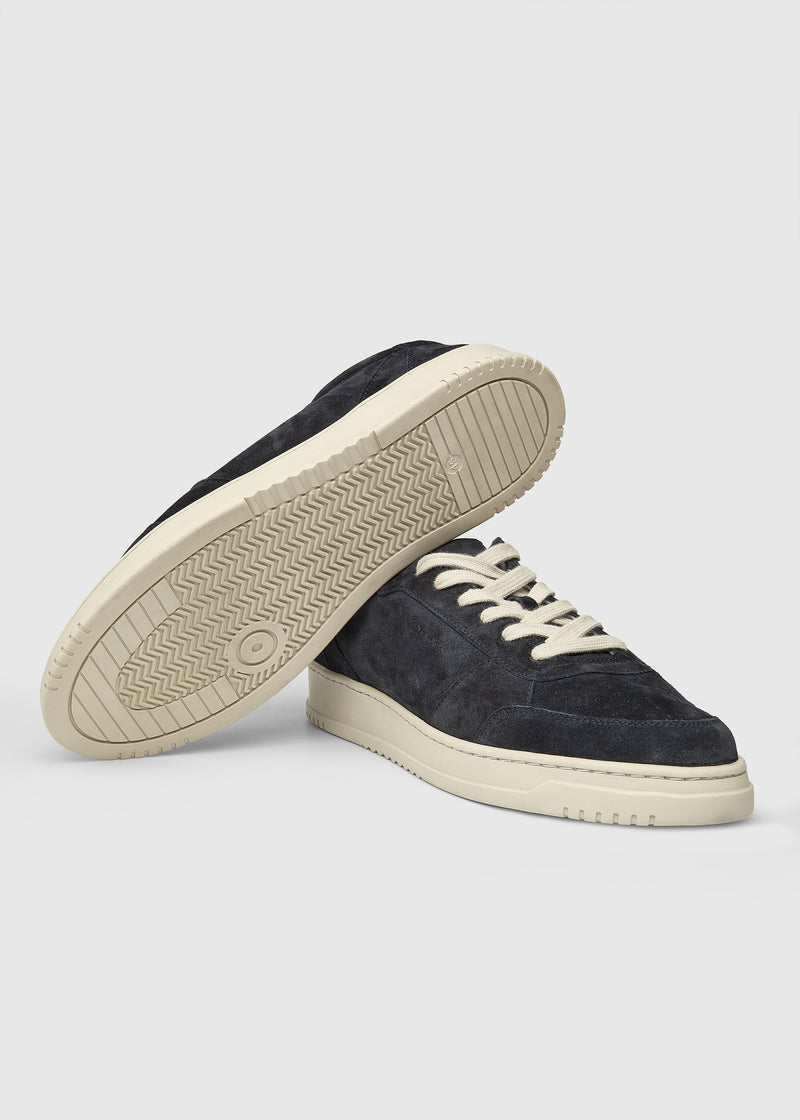 Premium Suède Sneaker - Navy Blue