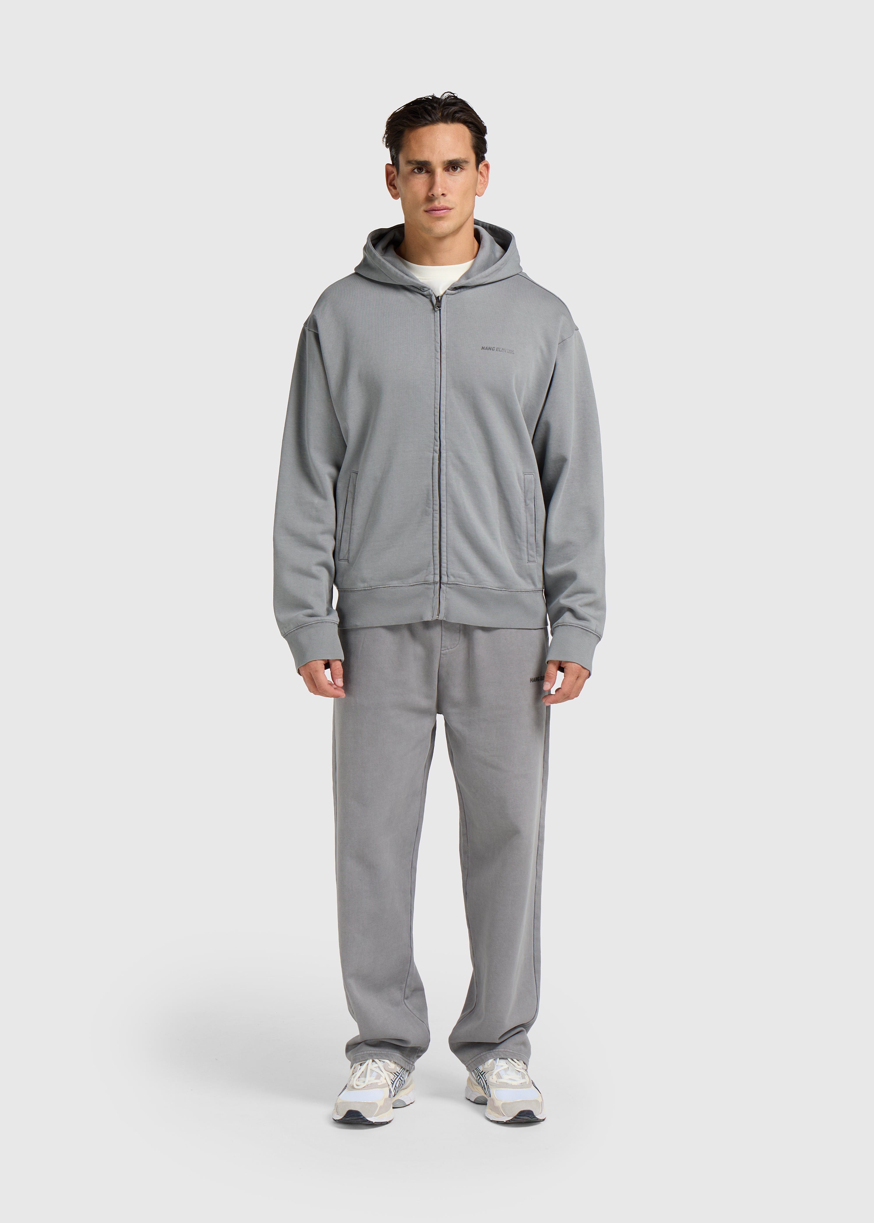 Premium Blanks Full Zip - Grey