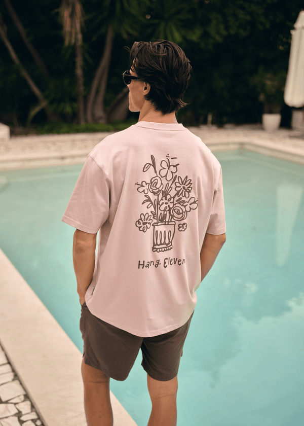 Everyday Flora Tee - Lilac