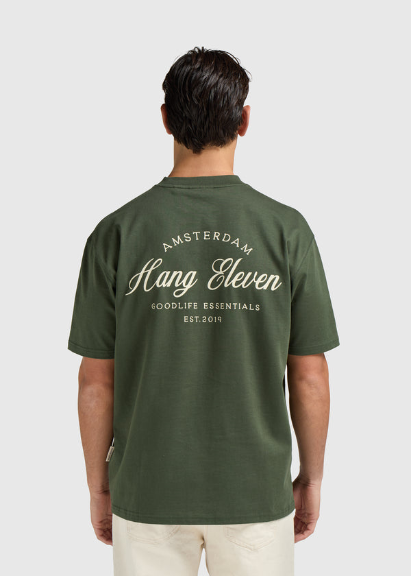 Refined Tee - Dark Green