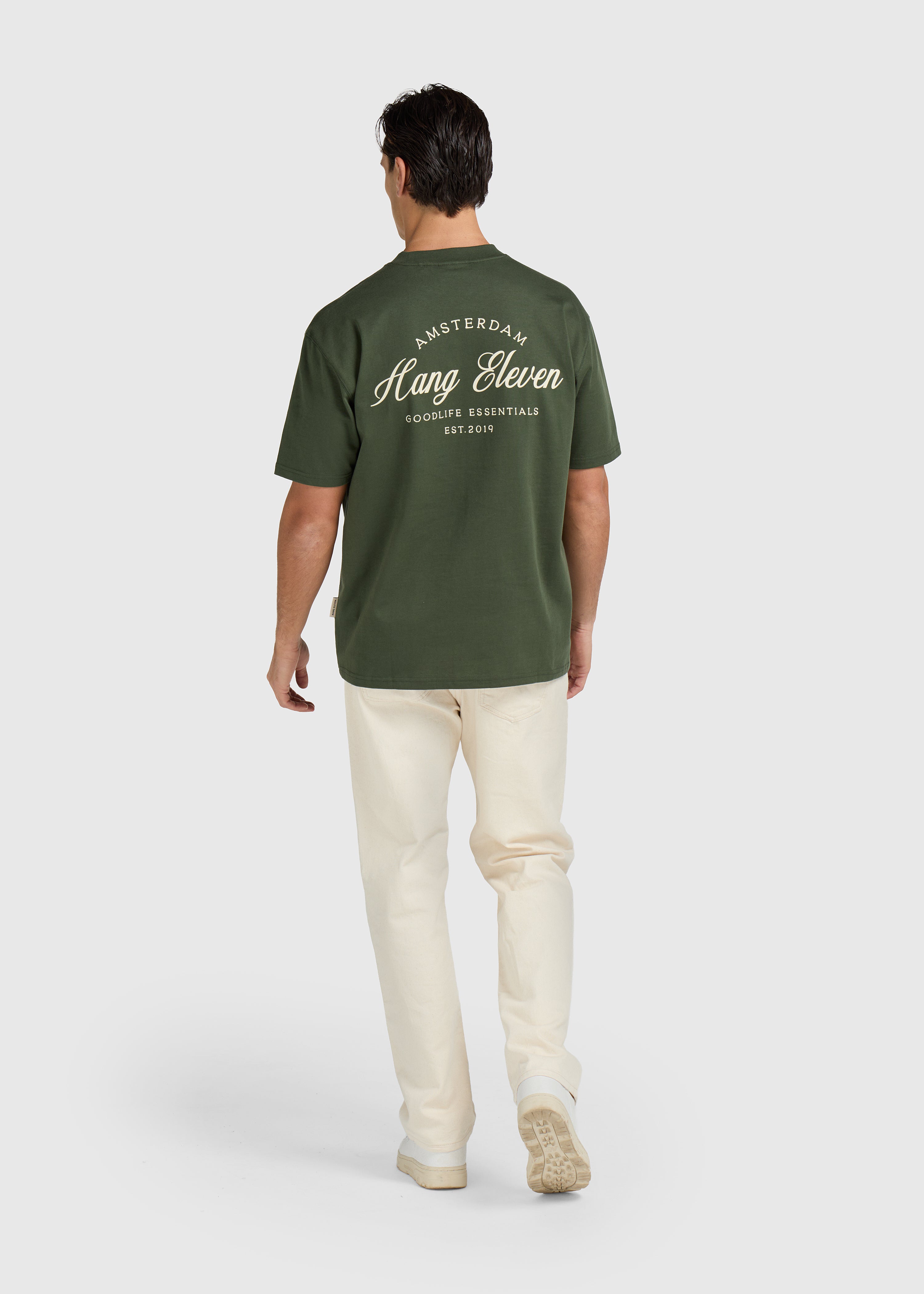 Refined Tee - Dark Green