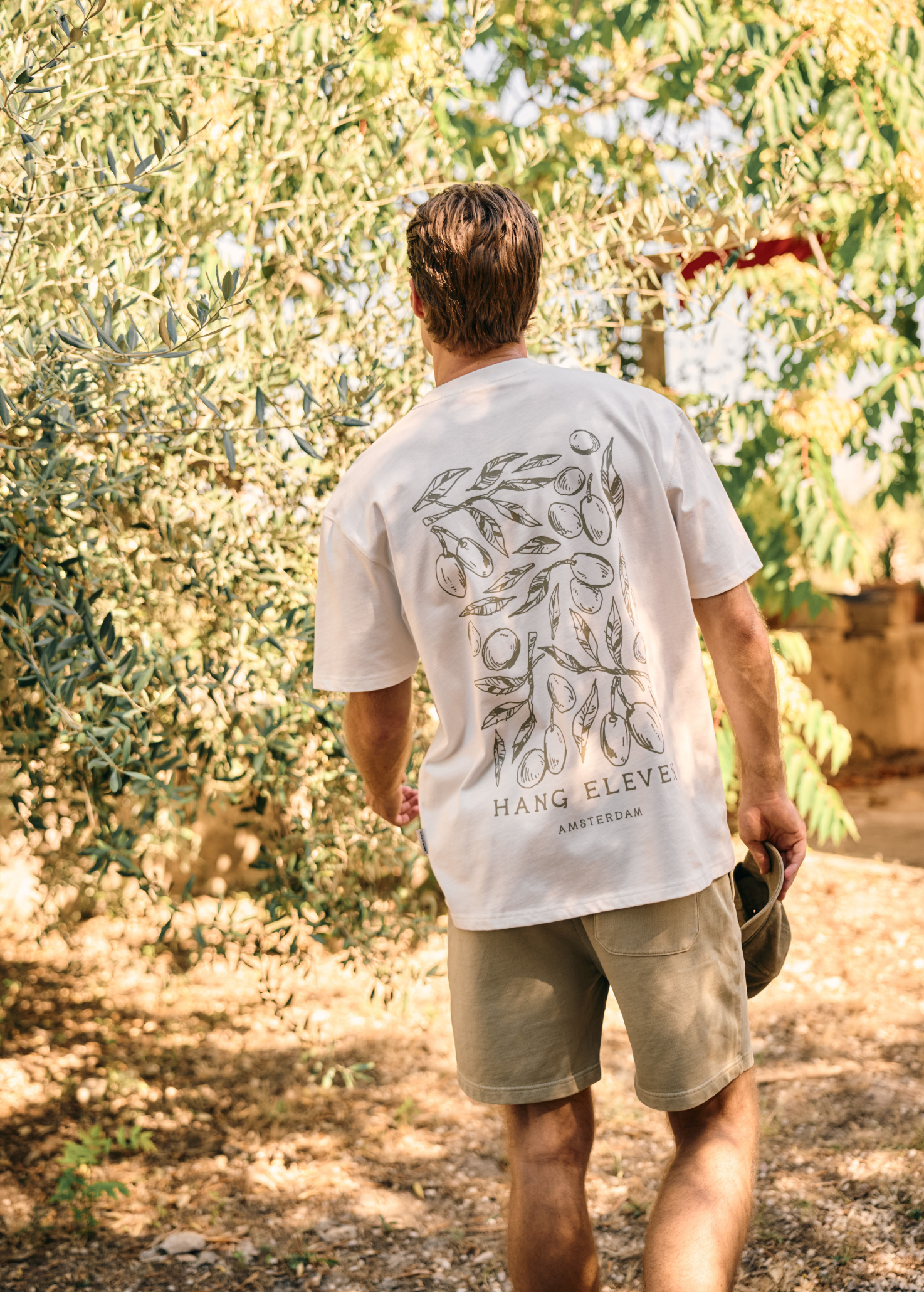 Olive Tee - Off White