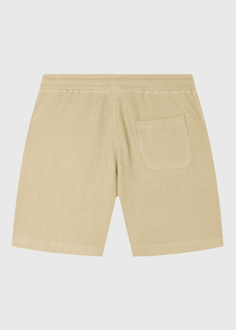 Waffel-Shorts - Beige
