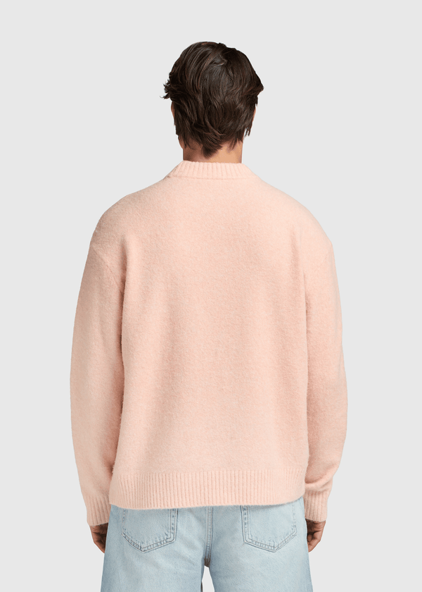 Soft Knit Crewneck - Peach