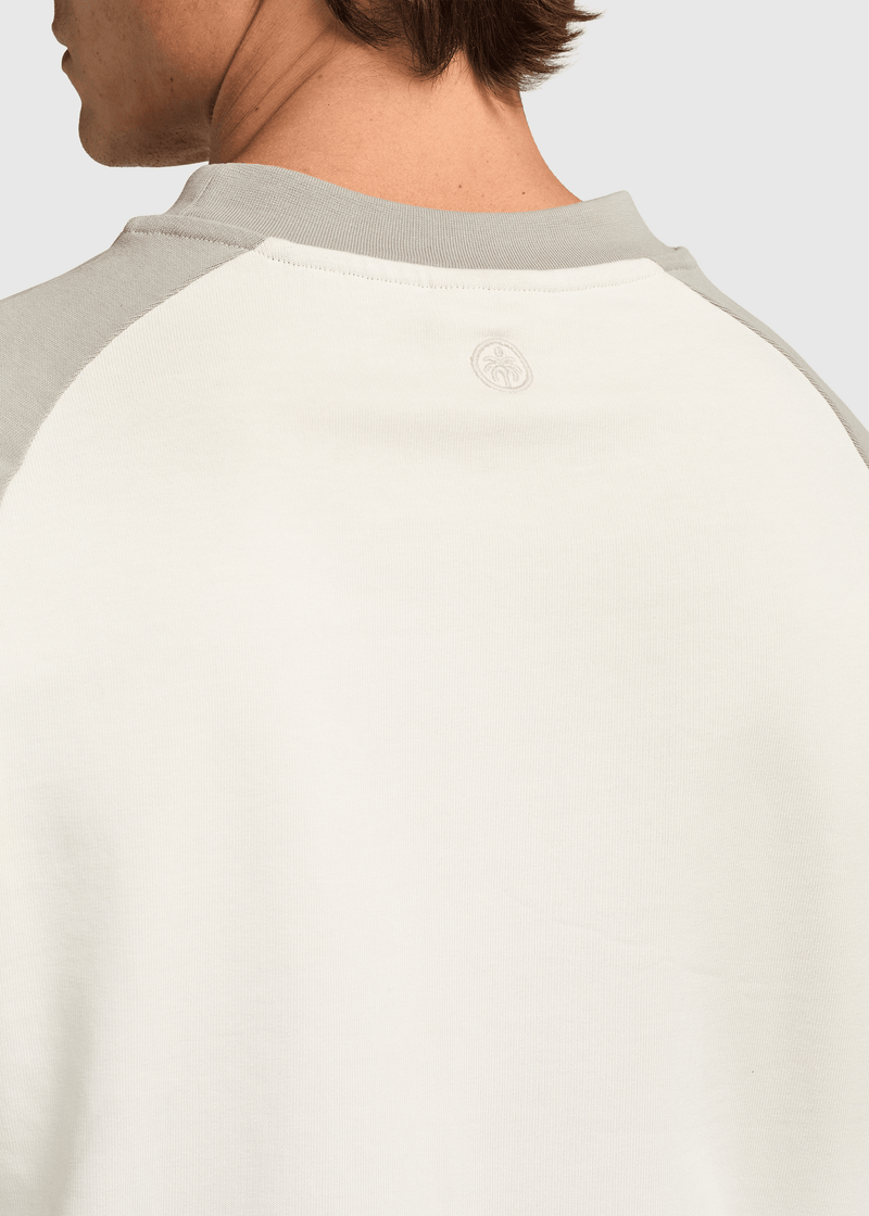 Colour Block Longsleeve - Dove