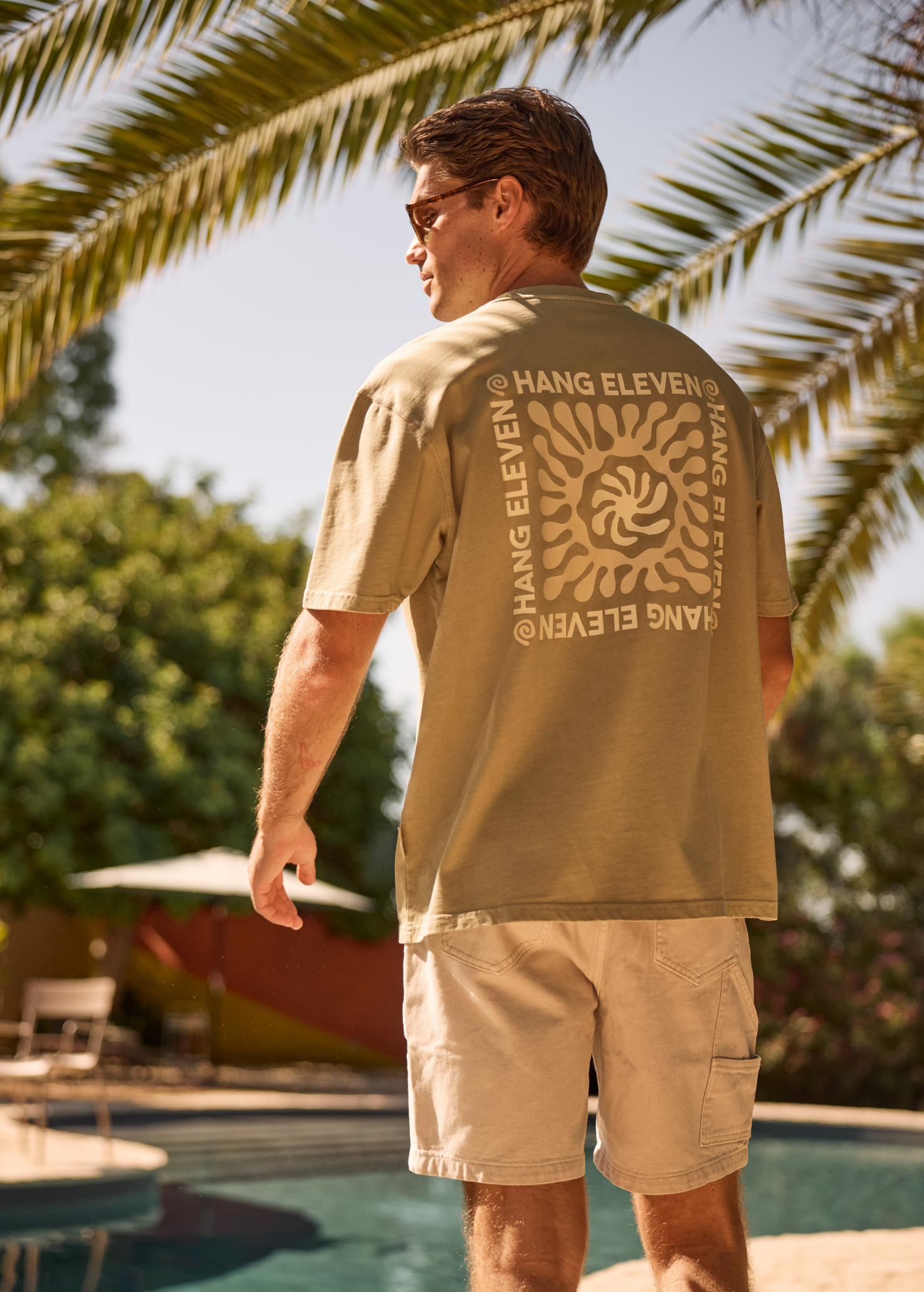 Off Grid Tee - Slate Green
