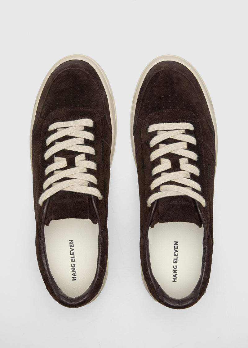 Premium Suède Sneaker - Brown